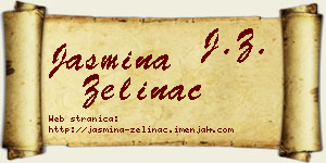 Jasmina Zelinac vizit kartica